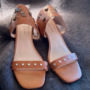 Kelsi Dagger Brooklyn Block Heel Ankle Strap Sandals